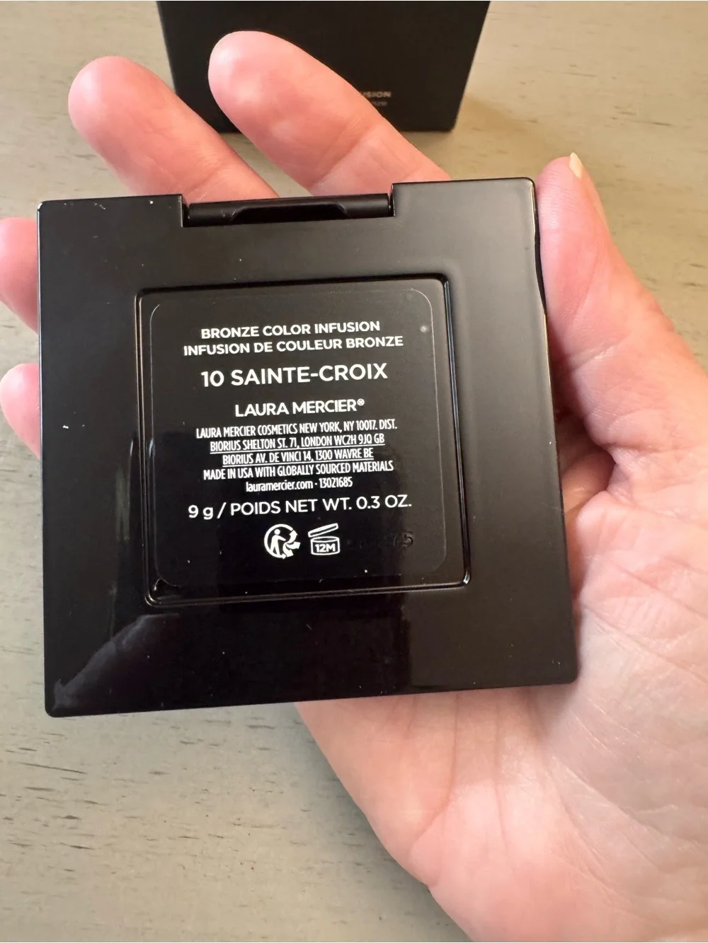 laura mercier 10 Sainte-Croix  Bronze Color Infusion NIB